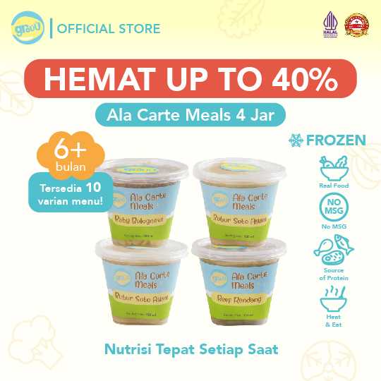 Ala Carte Meals 4 Jar