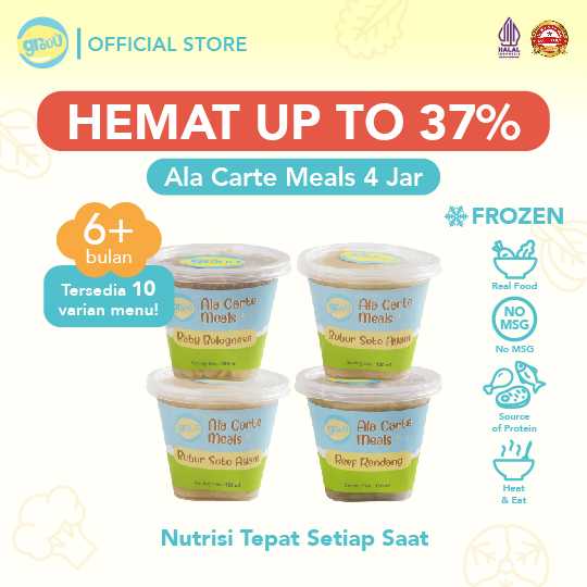 Ala Carte Meals 4 Jar