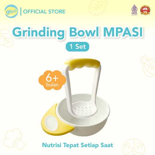 Baby Food Maker Grinding Bowl MPASI