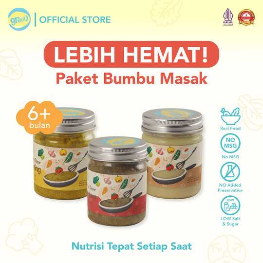 Bundling Bumbu Dasar x3 + Unsalted Garlic Butter