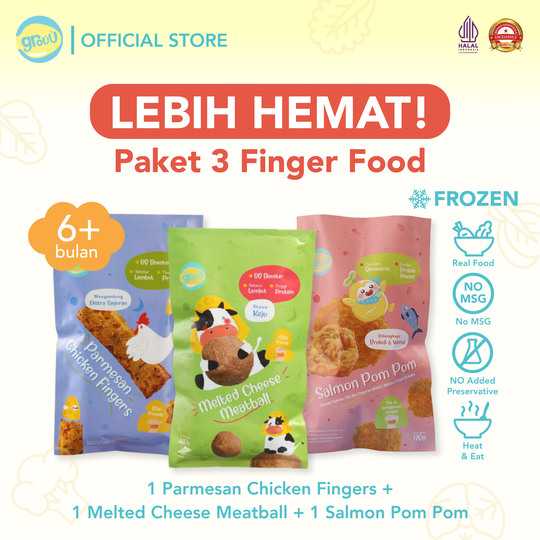 Bundling Finger Food x3 - Trio B