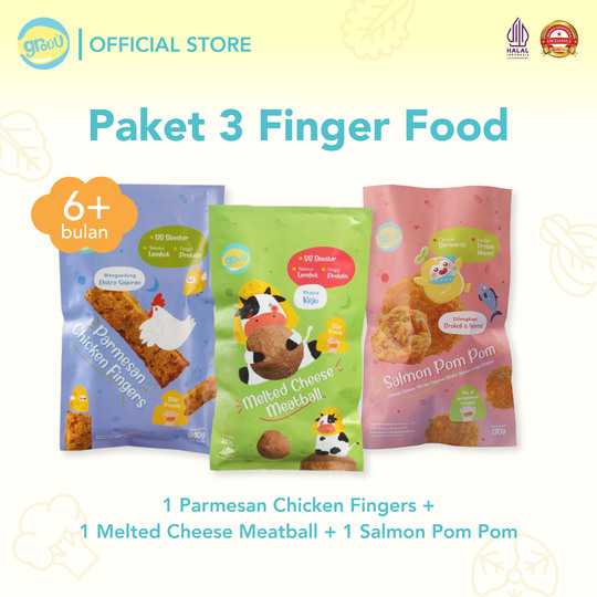 Bundling Finger Food x3 - Trio B