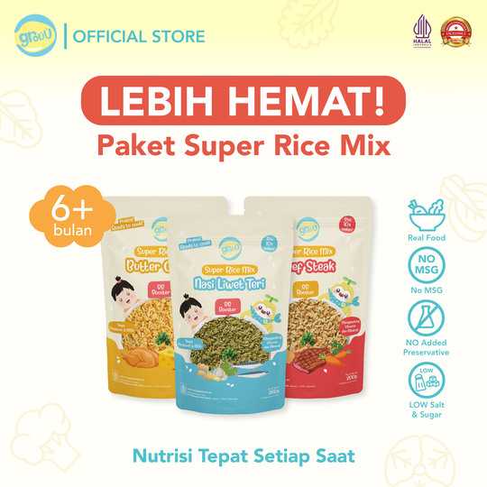 Bundling Super Rice Mix 200g x3 - Trio A