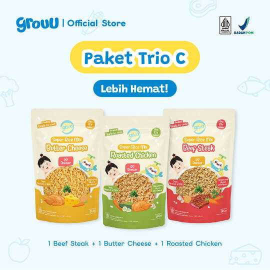 Bundling Super Rice Mix 200g x3 - Trio C