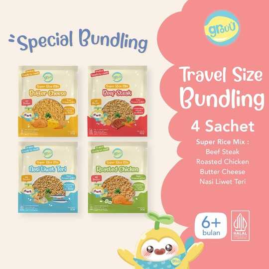 Bundling Super Rice Mix 30gr Isi 4