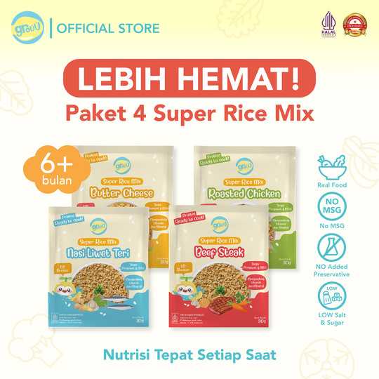 Bundling Super Rice Mix 30gr x4