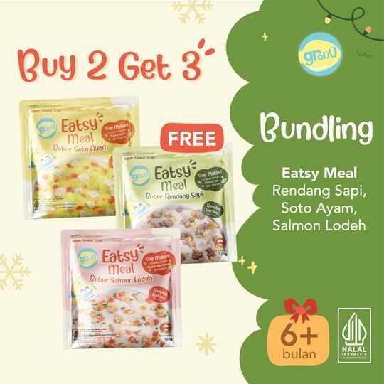 Buy 2 Get 3 - Eatsy Meals