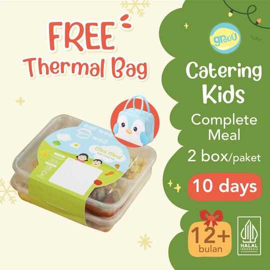 Catering Kids 2 Weeks Plan (10 Days) FREE Thermal Bag