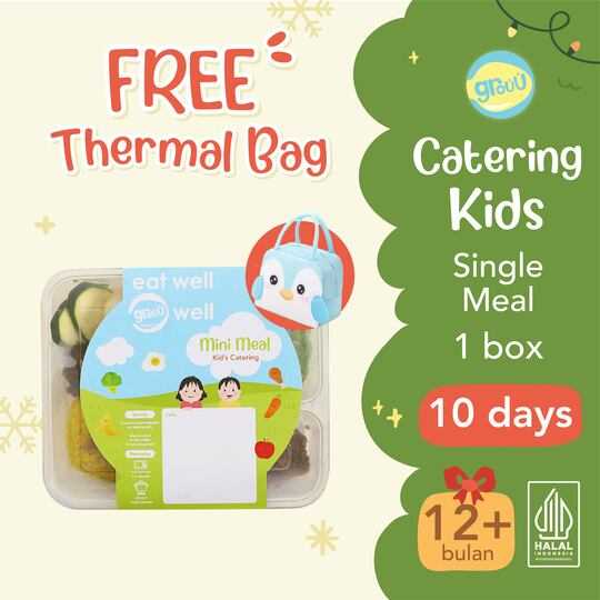 Catering Kids Single Meal (10 Days) FREE Thermal Bag