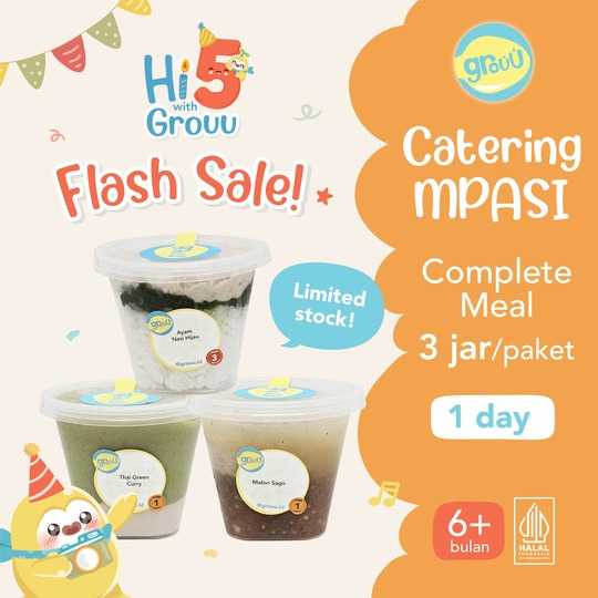 [FLASH SALE] Catering MPASI 1 Day