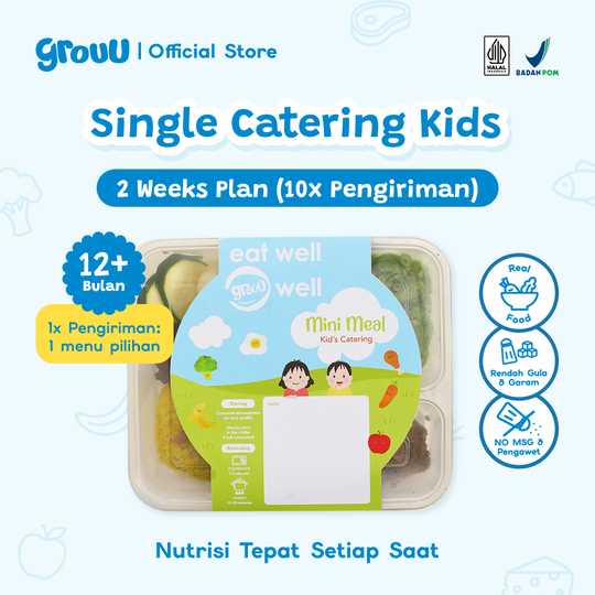 Kids - 2 Weeks Plan (Single Meal)
