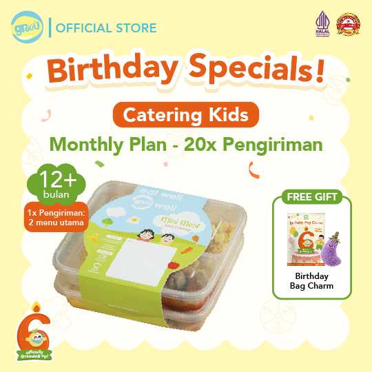 Kids - Monthly Plan FREE Birthday Bag Charm