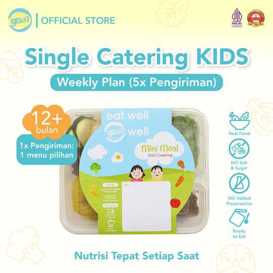 Kids - Weekly Plan (Single Meal)