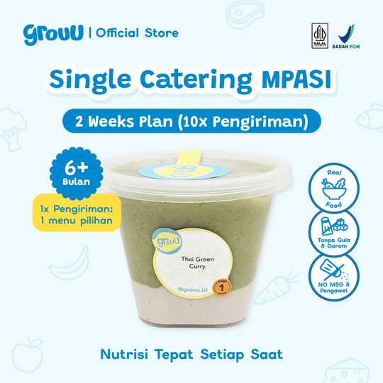 MPASI - 2 Weeks Plan (Single Meal)