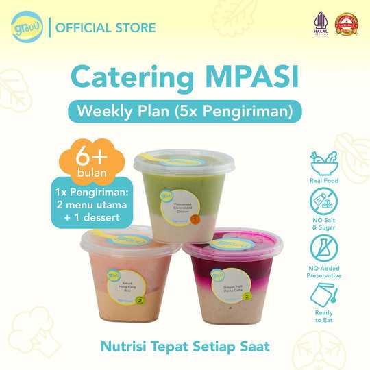 MPASI - Weekly Plan (5 Deliveries)