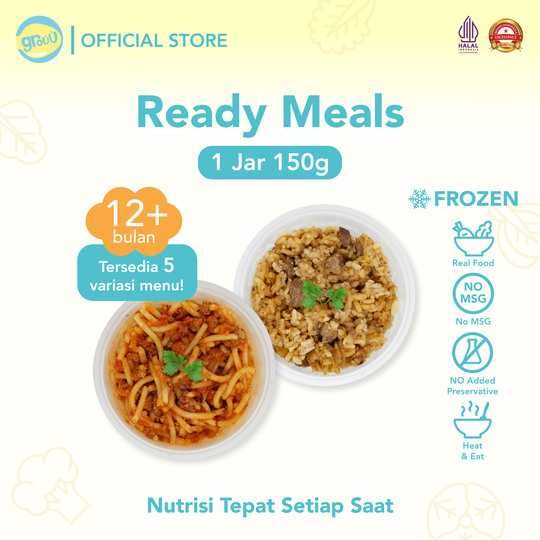 Ready Meals Siap Saji - Makanan Bayi Mpasi