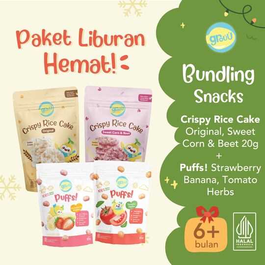 Travel Bundling - Snacks (Crispy Rice Cake & Puffs)